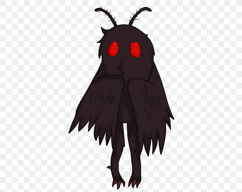 Point Pleasant Mothman Flatwoods Monster Drawing Owlman, PNG, 400x650px, Watercolor, Cartoon, Flower, Frame, Heart Download Free