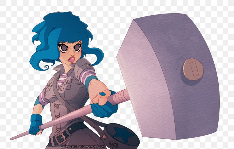 Ramona Flowers Drawing Fan Art DeviantArt, PNG, 800x524px, Watercolor, Cartoon, Flower, Frame, Heart Download Free