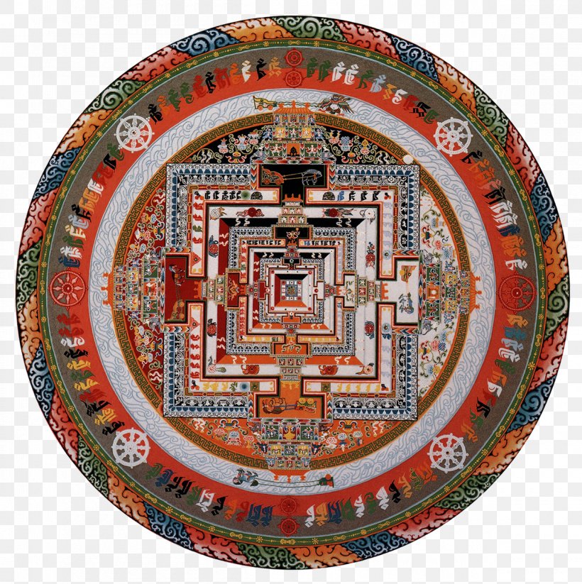 The Mandala: Sacred Circle In Tibetan Buddhism Kalachakra, PNG, 1200x1205px, Kalachakra, Buddhahood, Buddhism, Buddhist Art, Dishware Download Free