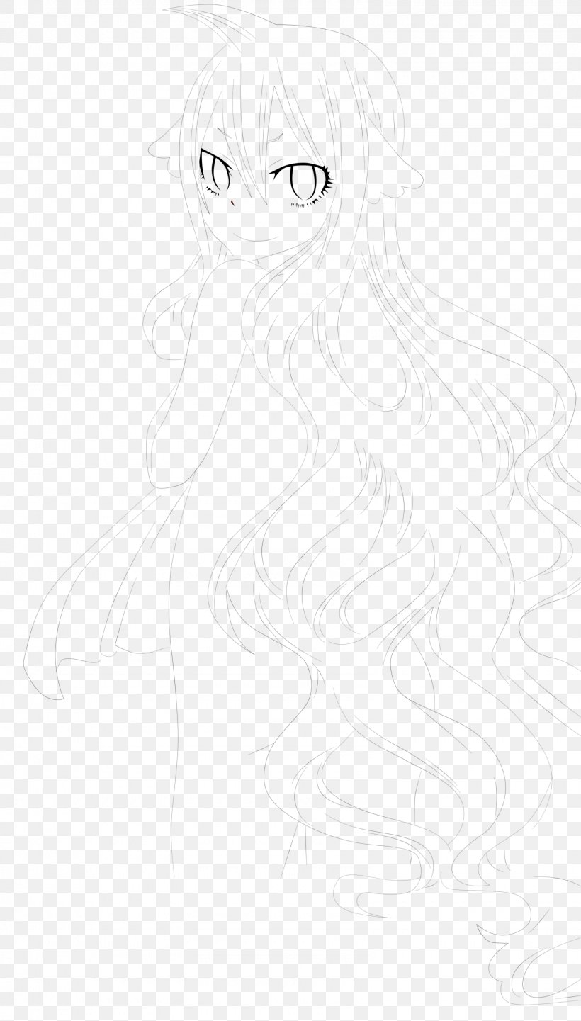 Drawing Line Art Monochrome Sketch, PNG, 1600x2812px, Watercolor, Cartoon, Flower, Frame, Heart Download Free