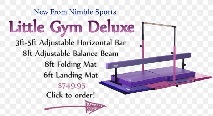 Gymnastics Balance Beam Nimble Sports Mat Sporting Goods, PNG, 1219x667px, Gymnastics, Balance Beam, Child, Exercise, Exercise Equipment Download Free
