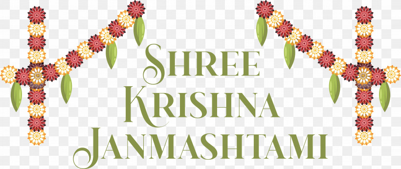 Krishna Janmashtami, PNG, 8654x3667px, Jewellery, Cartoon, Cut Flowers, Festival, Flower Download Free