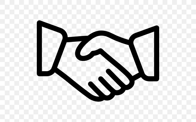 Handshake, PNG, 512x512px, Handshake, Area, Black, Black And White, Brand Download Free