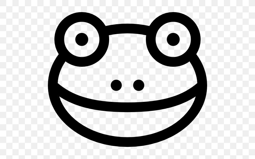 Frog Clip Art, PNG, 512x512px, Frog, Area, Autocad Dxf, Black And White, Face Download Free