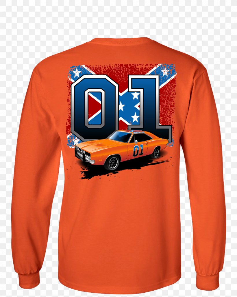 General Lee T-shirt Confederate States Of America Hoodie Modern Display Of The Confederate Flag, PNG, 1000x1250px, General Lee, Active Shirt, Bluza, Brand, Clothing Download Free