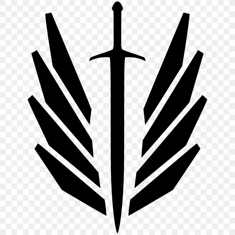 Logo Sword Symbol Game, PNG, 1650x1650px, Logo, Black And White, Game, Google Logo, Hand Download Free