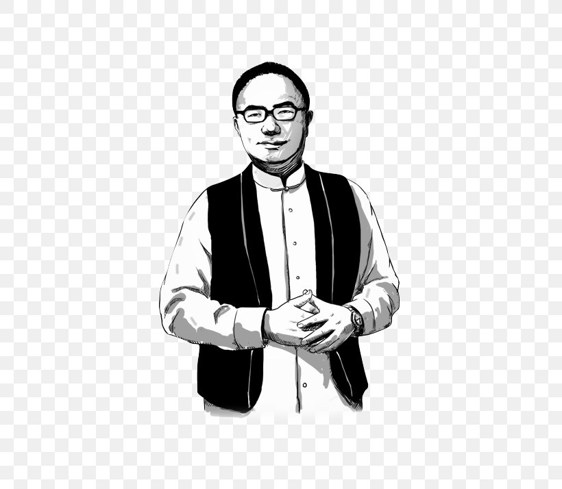 Luogic Talkshow Zhenyu Luo Black And White Logic, PNG, 725x714px, Luogic Talkshow, Black And White, Eyewear, Facial Hair, Finger Download Free