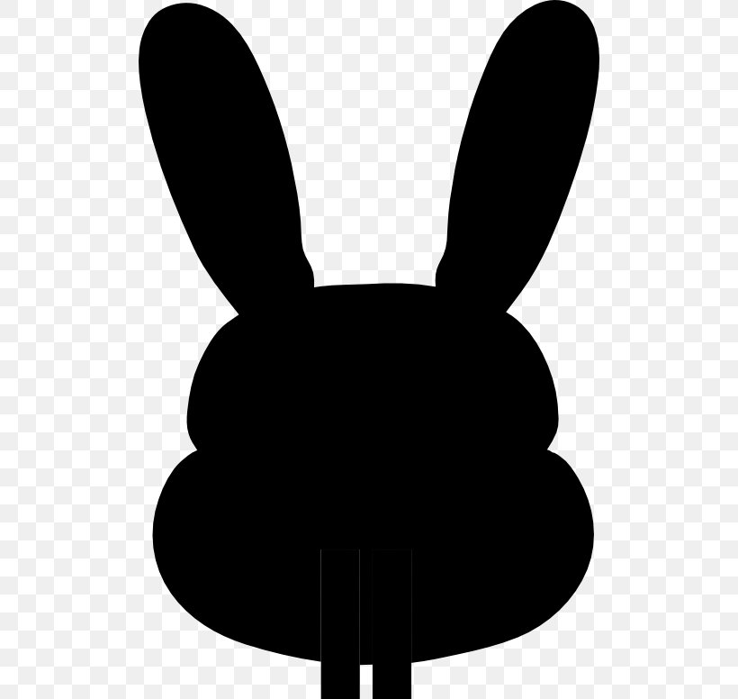 Domestic Rabbit Royalty-free Clip Art, PNG, 512x776px, Rabbit, Animal, Black, Black And White, Cartoon Download Free