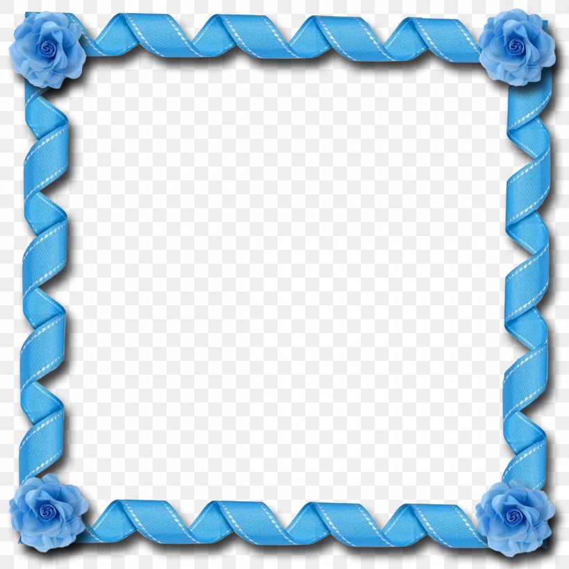 Picture Frames Ribbon Scrapbooking, PNG, 1200x1200px, Picture Frames, Alphabet, Azure, Blue, Blue Ribbon Download Free