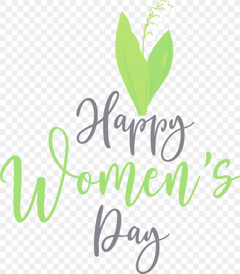 Logo Font Leaf Meter Green, PNG, 2630x3000px, Happy Womens Day, Biology, Geometry, Green, International Womens Day Download Free