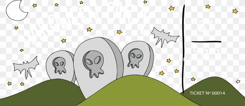 Paper Halloween Party, PNG, 5387x2336px, Watercolor, Cartoon, Flower, Frame, Heart Download Free