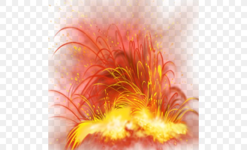 Fire Flame Explosion Heat, PNG, 500x500px, Watercolor, Cartoon, Flower, Frame, Heart Download Free