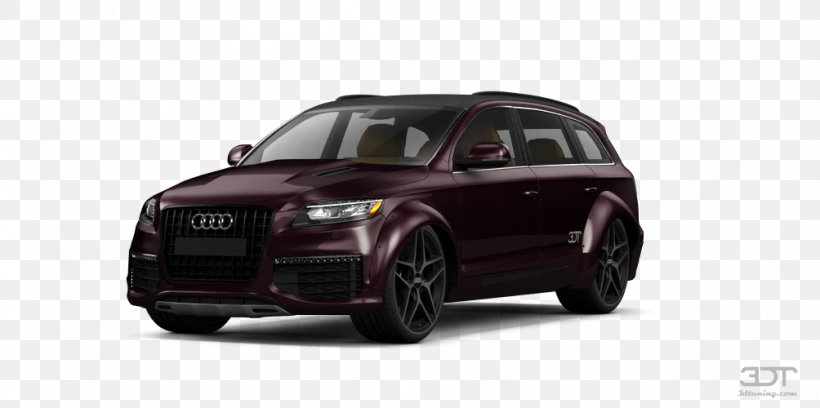 Audi Q7 Compact Car Alloy Wheel Motor Vehicle, PNG, 1004x500px, Audi Q7, Alloy Wheel, Audi, Auto Part, Automotive Design Download Free