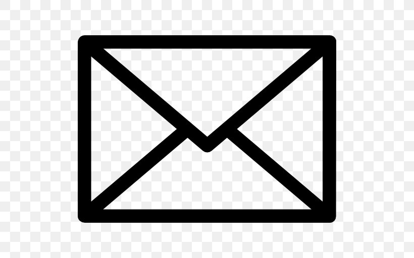 Email Message, PNG, 512x512px, Email, Area, Black, Black And White, Ios 7 Download Free