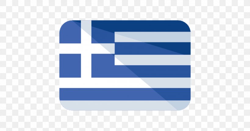 Flag Of Greece Vlaggenlijn Blue, PNG, 1200x630px, Greece, Bandana, Blue, Brand, Color Download Free