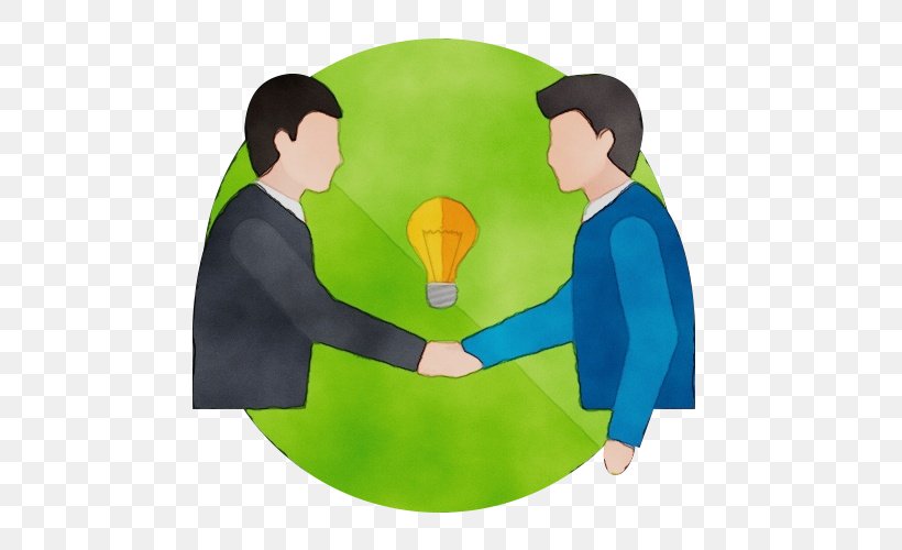 Green Clip Art Circle Gesture Conversation, PNG, 500x500px, Watercolor, Conversation, Fictional Character, Gesture, Green Download Free