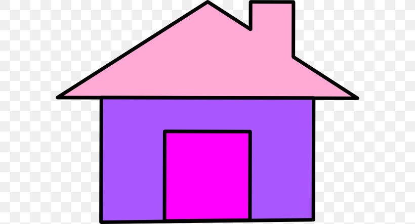 House Purple Pink Clip Art, PNG, 600x443px, House, Apartment, Area, Building, Cartoon Download Free