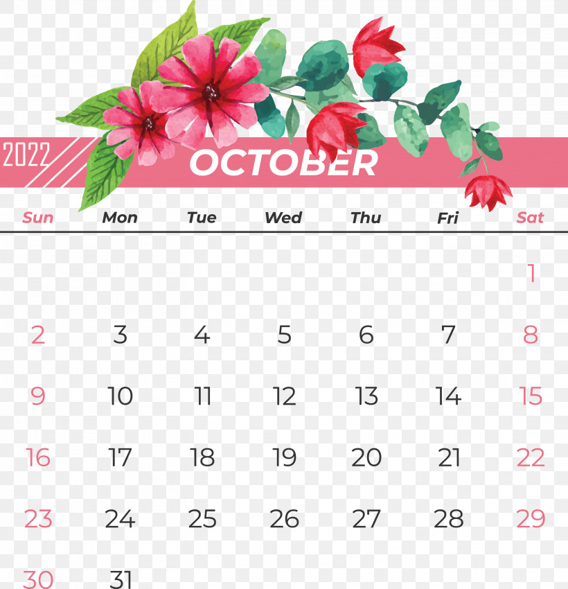 Calendar Flower Font Petal Fruit, PNG, 3114x3228px, Calendar, Flower, Fruit, Meter, Petal Download Free