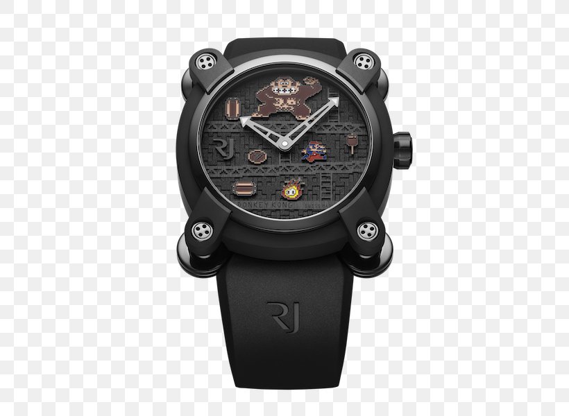 Pac-Man Watchmaker Perpetuelle Automatic Watch, PNG, 477x600px, Pacman, Automatic Watch, Brand, Complication, Hardware Download Free