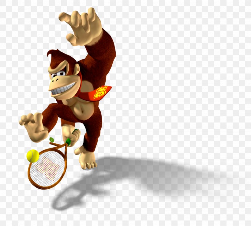 Donkey Kong Mario Power Tennis Mario Tennis, PNG, 1331x1198px, Donkey Kong, Donkey Kong Jr, Mammal, Mario, Mario Power Tennis Download Free