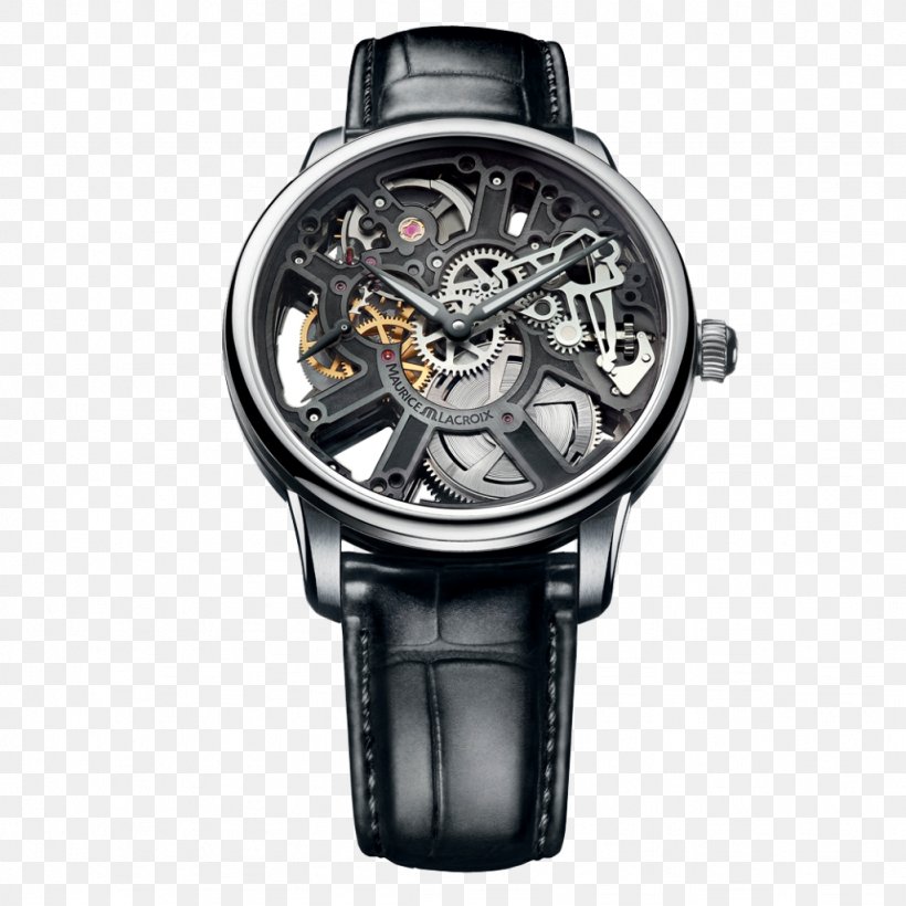 Maurice Lacroix Masterpiece Skeleton Skeleton Watch Chronograph, PNG, 1024x1024px, Maurice Lacroix, Automatic Watch, Brand, Chronograph, Complication Download Free