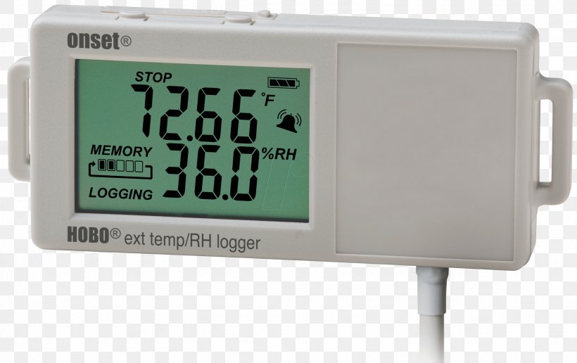 Onset Data Loggers Temperature Data Logger Relative Humidity, PNG, 2362x1487px, Data Logger, Computer Software, Data, Electric Potential Difference, Electronics Download Free