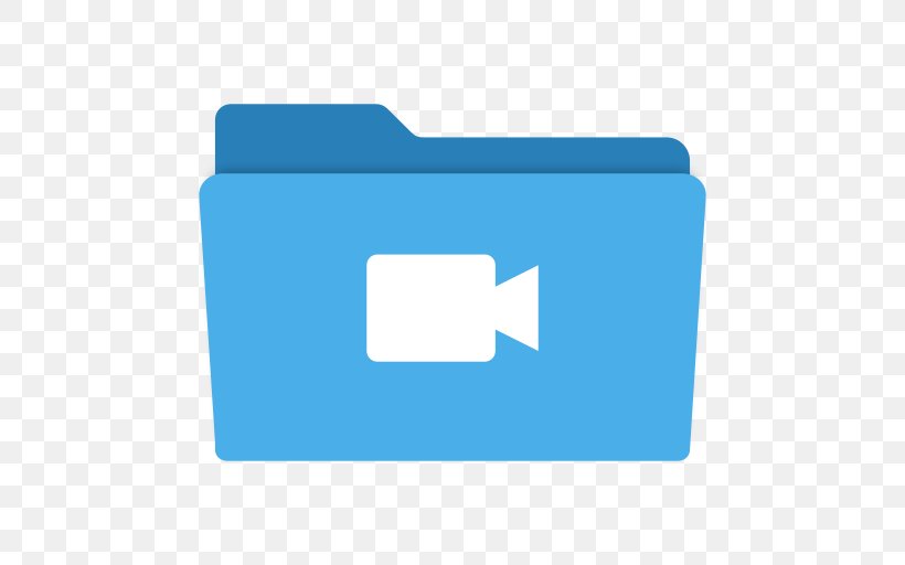 Directory Video, PNG, 512x512px, Directory, Blue, Desktop Environment, Document, Electric Blue Download Free