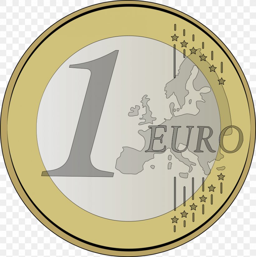 1 Euro Coin Euro Sign Euro Coins Clip Art, PNG, 895x900px, 1 Cent Euro ...