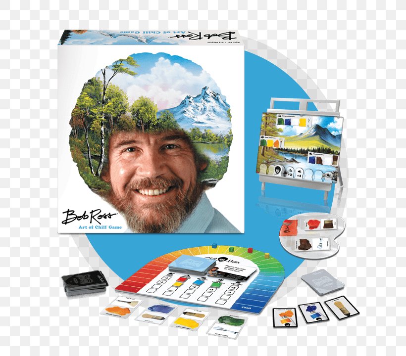 Happy Little Accidents: The Wit & Wisdom Of Bob Ross The Joy Of Painting Gen Con YouTube, PNG, 720x720px, Bob Ross, Art, Artist, Game, Gen Con Download Free