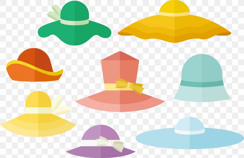 Hat Euclidean Vector Clip Art, PNG, 2829x1836px, Hat, Bonnet, Cap, Cone, Gratis Download Free
