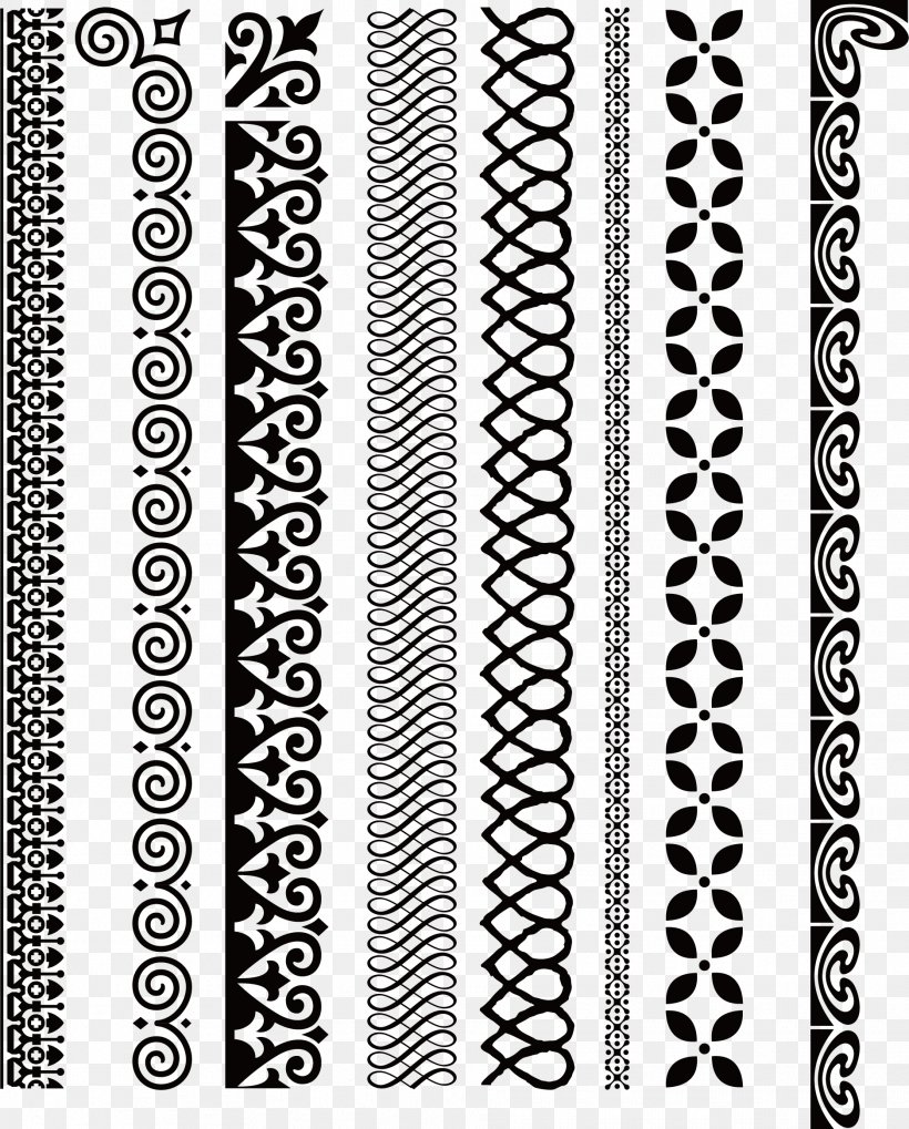 Line Black And White Euclidean Vector, PNG, 1875x2331px, Black And White, Area, Black, Computer Graphics, Element Download Free