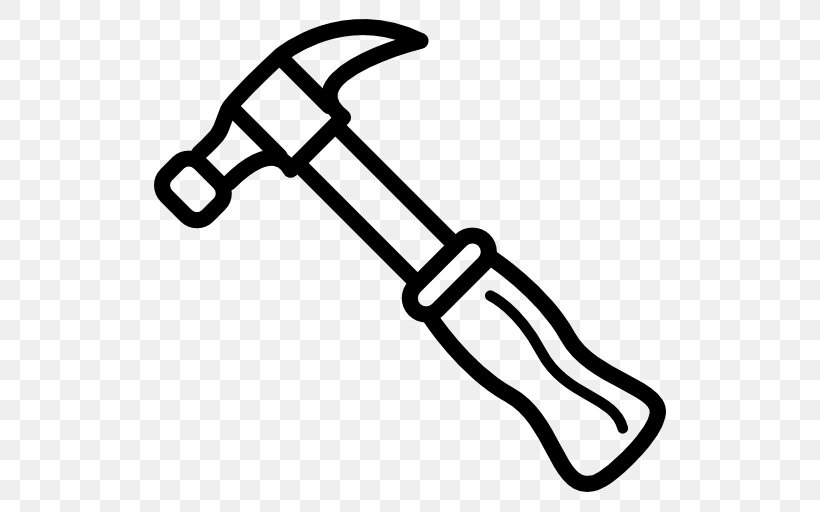 Hammer Drill Tool Geologist's Hammer, PNG, 512x512px, Hammer, Black, Black And White, Cdr, Hammer Drill Download Free