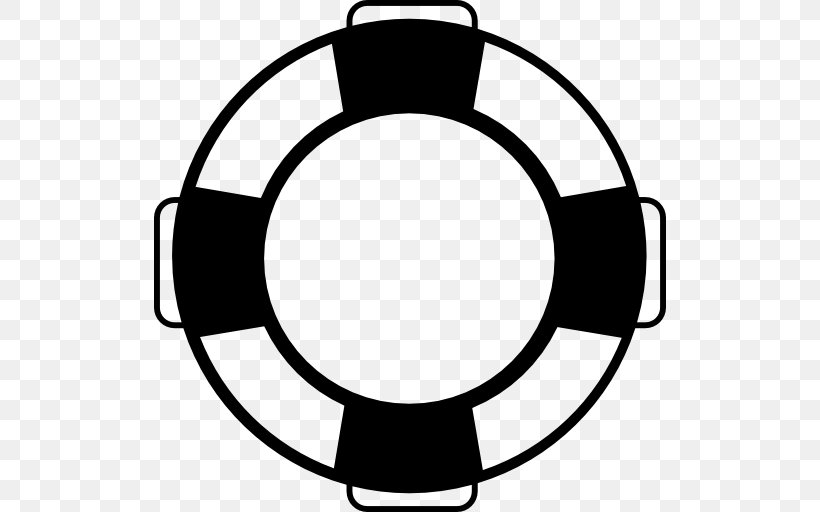 Lifebelt Lifebuoy, PNG, 512x512px, Lifebelt, Area, Artwork, Black And White, Lifebuoy Download Free