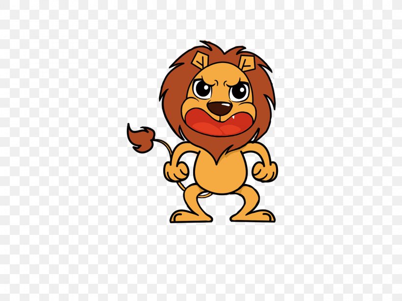 Lion Clip Art Illustration Cat Line, PNG, 1280x960px, Lion, Big Cat, Big Cats, Carnivoran, Cartoon Download Free