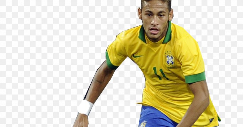 Neymar T-shirt Brazil National Football Team Football Player, PNG, 1200x630px, Neymar, Arm, Brazil National Football Team, Clothing, Football Download Free