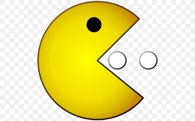 Pac-Man United States Wikipedia Arcade Game Wikimedia Foundation, PNG, 510x510px, Pacman, Arcade Game, Area, Emoticon, Encyclopedia Download Free