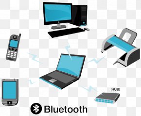 Bluetooth Personal Area Network Radio Wave Computer Network, PNG ...