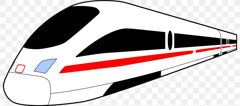 Train Rail Transport Rapid Transit Clip Art, PNG, 800x363px, Train, Animation, Automotive Design, Free Content, High Speed Rail Download Free