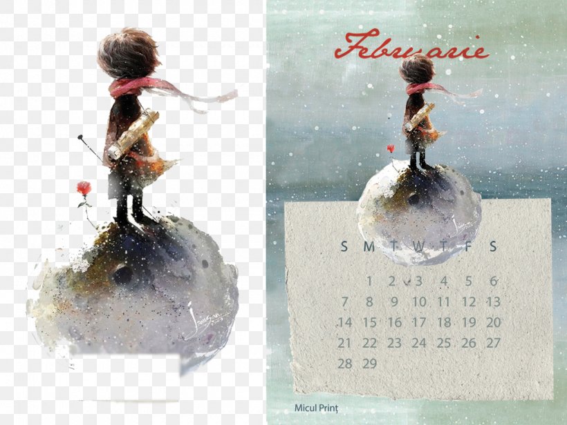 Watercolor Painted Boy Calendar, PNG, 1000x752px, The Little Prince, Agency, Art, Book, Calendar Download Free