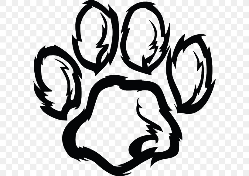 Wildcat Paw Clip Art, PNG, 600x580px, Wildcat, Artwork, Black, Black And White, Cat Download Free