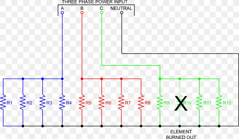 Wiring Diagram Three-phase Electric Power Electrical Wires & Cable Heating Element Single-phase Electric Power, PNG, 1553x907px, Wiring Diagram, Area, Diagram, Electric Heating, Electric Power Download Free