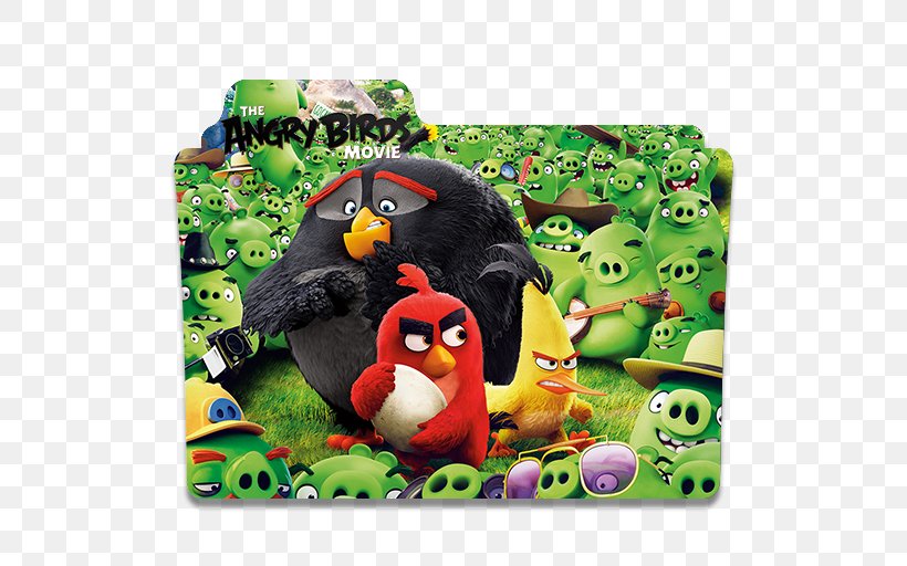 Blu-ray Disc Angry Birds Friends Angry Birds 2 Film Computer Animation, PNG, 512x512px, 4k Resolution, 2016, Bluray Disc, Angry Birds, Angry Birds 2 Download Free