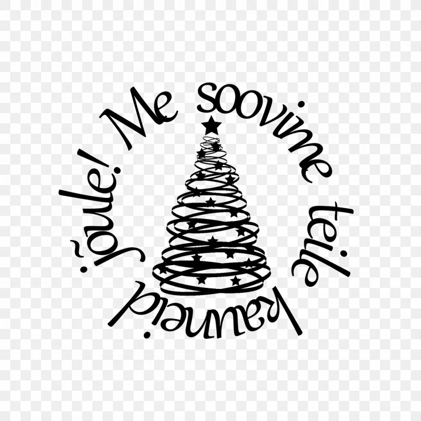 Christmas Tree Gift Clip Art, PNG, 1600x1600px, Christmas Tree, Area, Artificial Christmas Tree, Birthday, Black And White Download Free