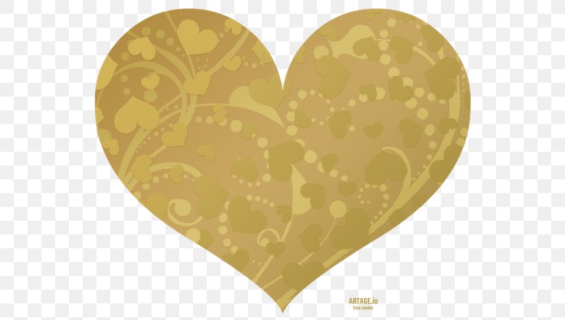 Heart, PNG, 600x464px, Heart, Yellow Download Free