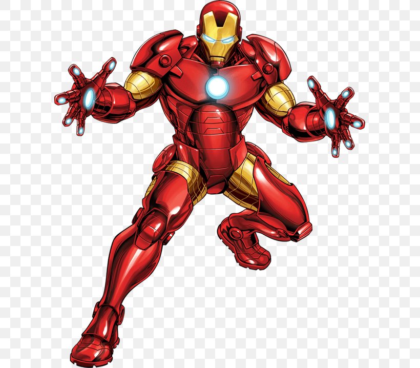 Iron Man Superhero Spider-Man Thor Captain America, PNG, 607x718px, Iron Man, Action Figure, Captain America, Comics, Deadpool Download Free