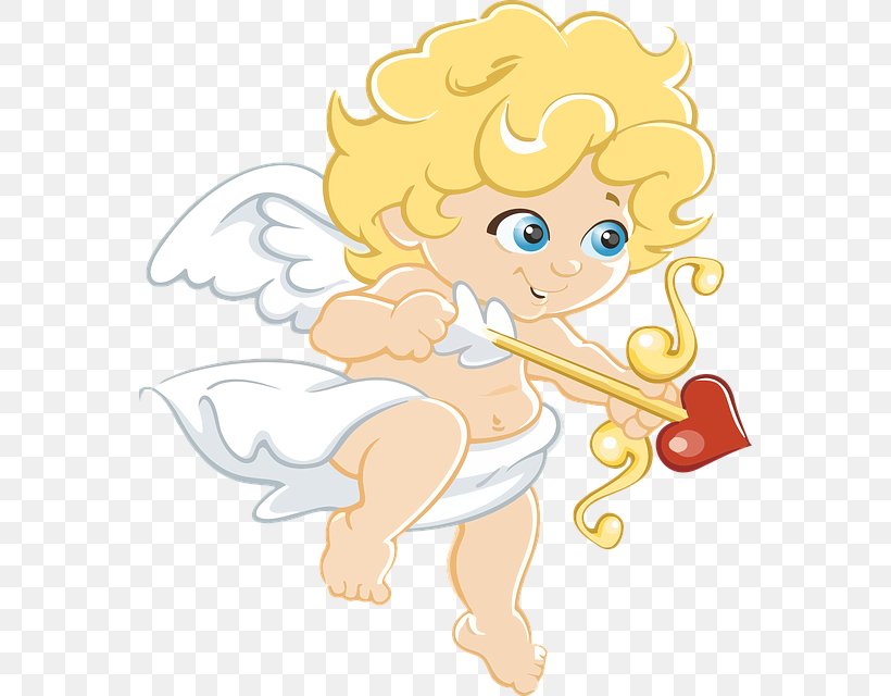 Clip Art Cupid Image Openclipart, PNG, 564x640px, Watercolor, Cartoon, Flower, Frame, Heart Download Free