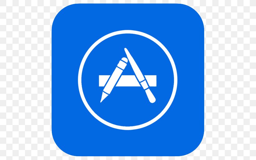 App Store, PNG, 512x512px, App Store, App Store Optimization, Area, Blue, Brand Download Free