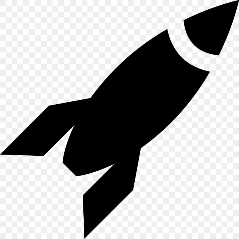 Rocket Spacecraft, PNG, 980x981px, Rocket, Artwork, Beak, Black, Black And White Download Free