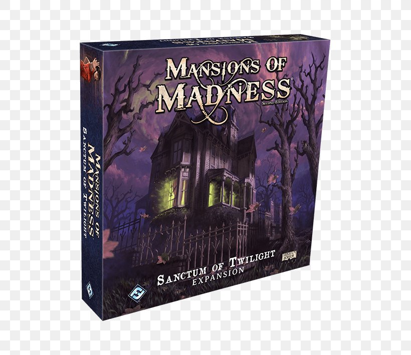 Fantasy Flight Games Mansions Of Madness Board Game, PNG, 709x709px, Fantasy Flight Games, Arkham, Board Game, Card Game, Dice Tower Download Free