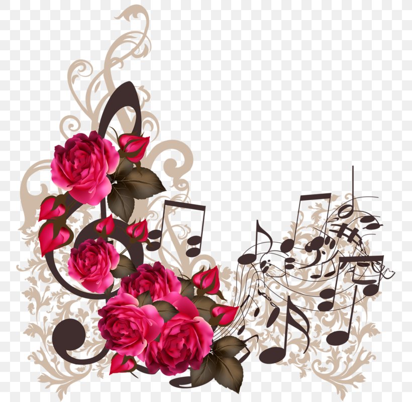 Musical Note Royalty-free Illustration, PNG, 755x800px, Watercolor, Cartoon, Flower, Frame, Heart Download Free